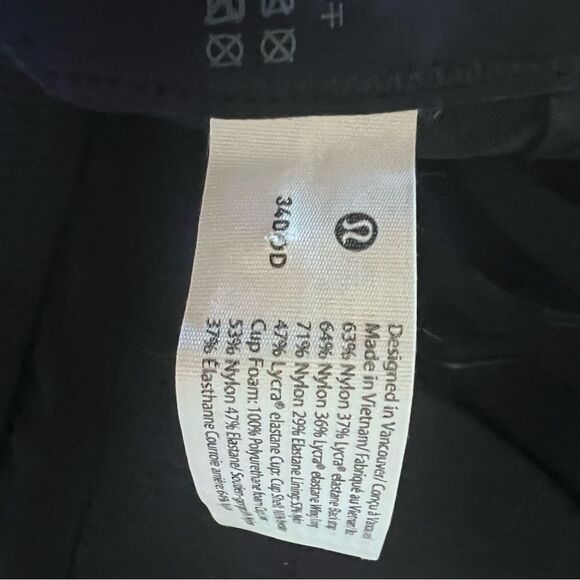 Lululemon Air Support Navy Blue Sports Bra - Picture 9 of 10